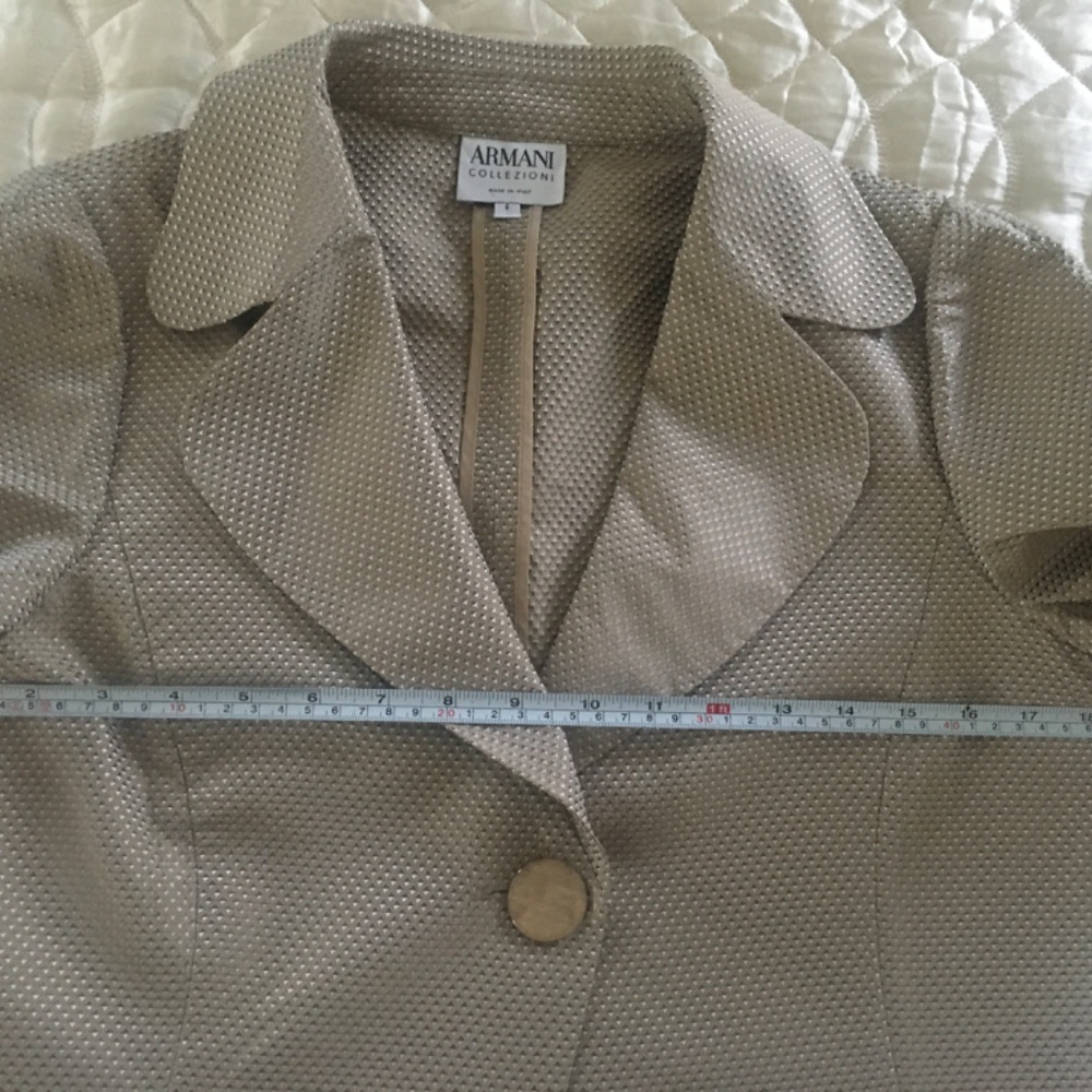 Armani collezione silk jacket blazer - Picture 4 of 7